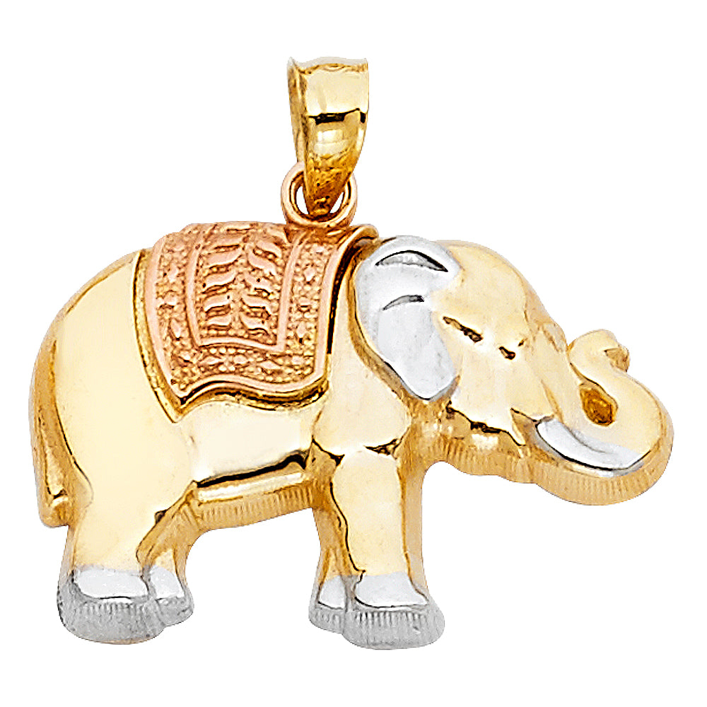 14K Yellow Gold Animal, Sea Life & Butterfly Pendant - PT1624