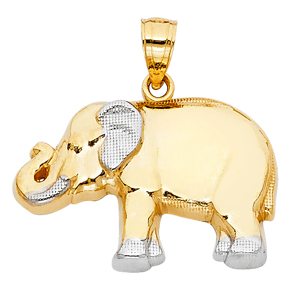 14K Yellow Gold Animal, Sea Life & Butterfly Pendant - PT1625