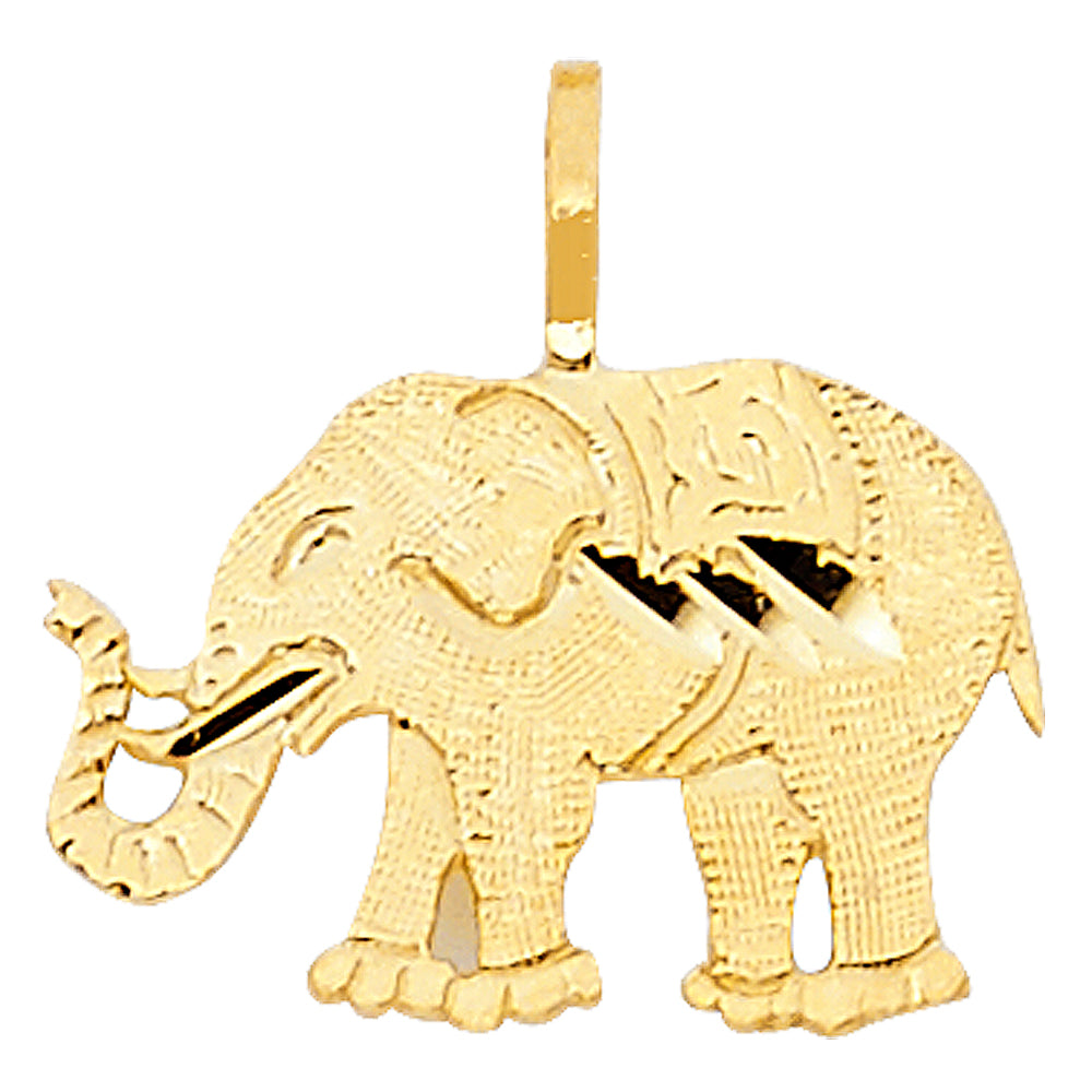 14K Yellow Gold Animal, Sea Life & Butterfly Pendant - PT1629