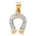 14K Yellow Gold Animal, Sea Life & Butterfly Pendant - PT1634