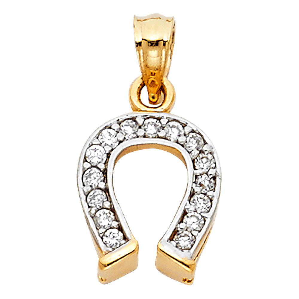 14K Yellow Gold Animal, Sea Life & Butterfly Pendant - PT1634