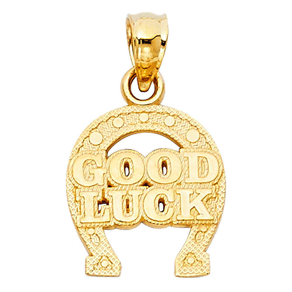14K Yellow Gold Animal, Sea Life & Butterfly Pendant - PT1635