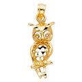 14K Yellow Gold Animal, Sea Life & Butterfly Pendant - PT1646