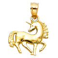 14K Yellow Gold Animal, Sea Life & Butterfly Pendant - PT1651