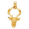 14K Yellow Gold Animal, Sea Life & Butterfly Pendant - PT1652