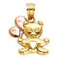 14K Yellow Gold Animal, Sea Life & Butterfly Pendant - PT1653