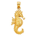 14K Yellow Gold Animal, Sea Life & Butterfly Pendant - PT1687