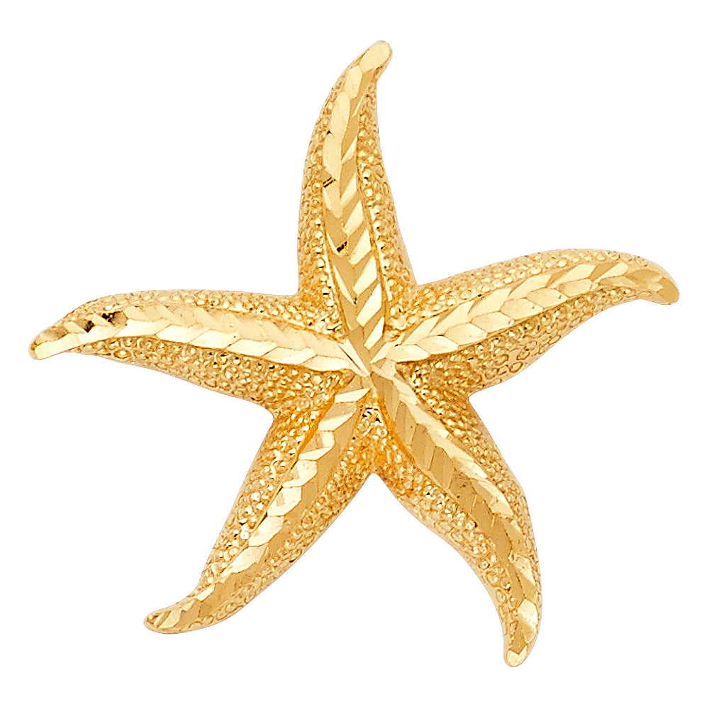 14K Yellow Gold Animal, Sea Life & Butterfly Pendant - PT1688