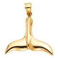 14K Yellow Gold Animal, Sea Life & Butterfly Pendant - PT1690