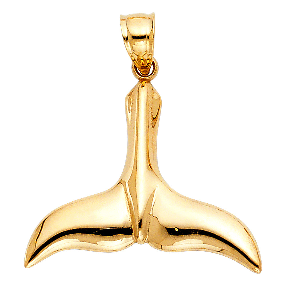 14K Yellow Gold Animal, Sea Life & Butterfly Pendant - PT1690