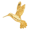 14K Yellow Gold Animal, Sea Life & Butterfly Pendant - PT1696