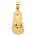 14K Yellow Gold Nature, Sports, Evil Eye & Baby Pendant - PT1701