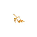 14K Yellow Gold Nature, Sports, Evil Eye & Baby Pendant - PT1703