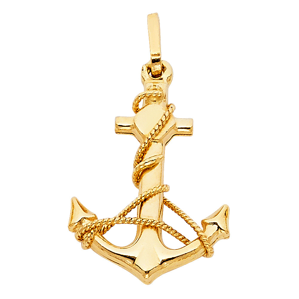 14K Yellow Gold Animal, Sea Life & Butterfly Pendant - PT1705