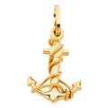 14K Yellow Gold Animal, Sea Life & Butterfly Pendant - PT1706