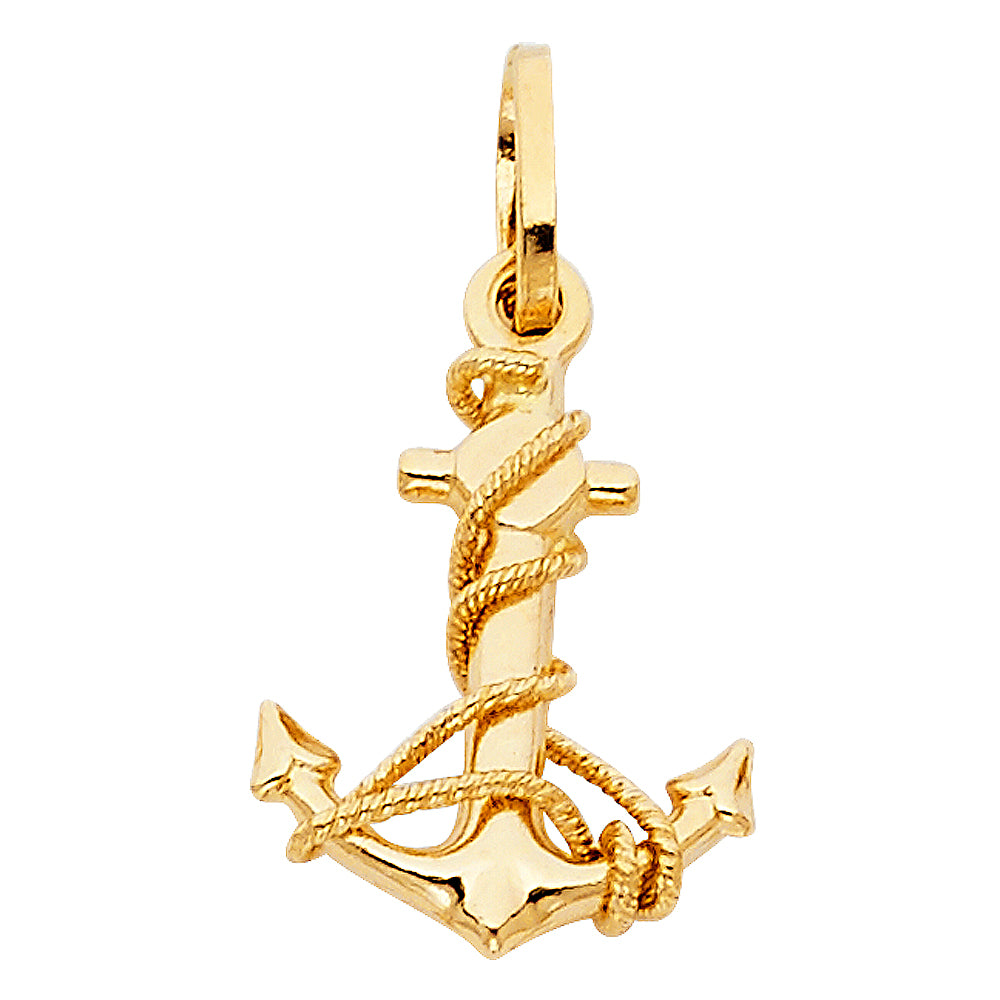 14K Yellow Gold Animal, Sea Life & Butterfly Pendant - PT1706