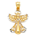 14K Yellow Gold Religious Pendant - PT1747