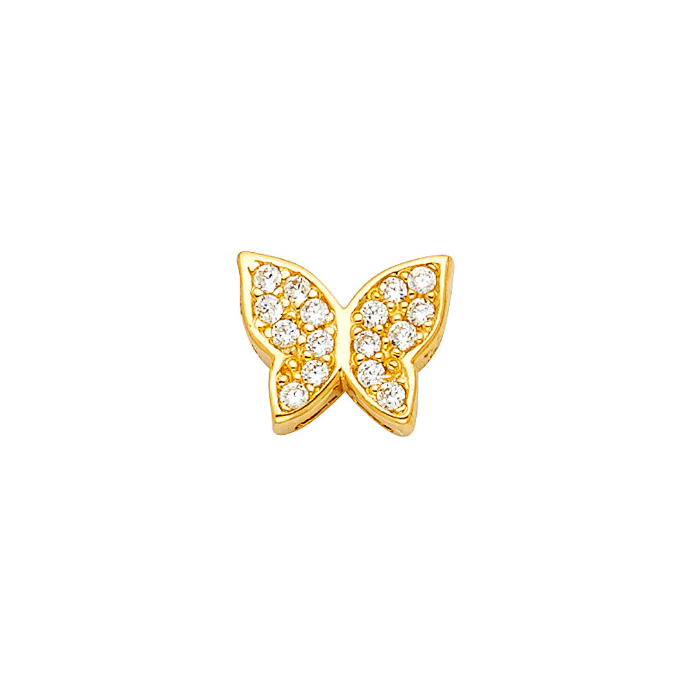 14K Yellow Gold Animal, Sea Life & Butterfly Pendant - PT1750