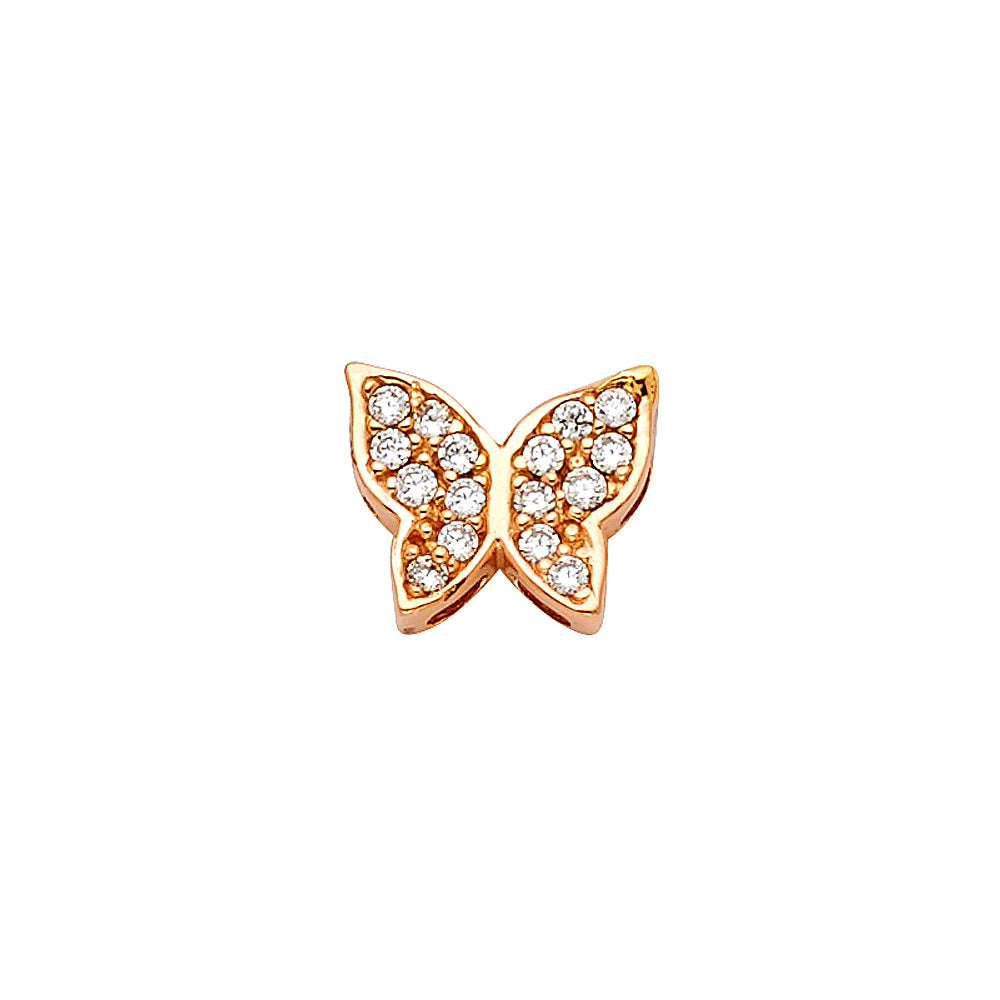 14K Yellow Gold Animal, Sea Life & Butterfly Pendant - PT1752