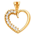 14K Yellow Gold Key, Music & Assorted Pendant - PT1772