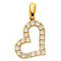 14K Yellow Gold Key, Music & Assorted Pendant - PT1775