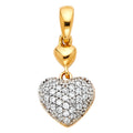 14K Yellow Gold Key, Music & Assorted Pendant - PT1780