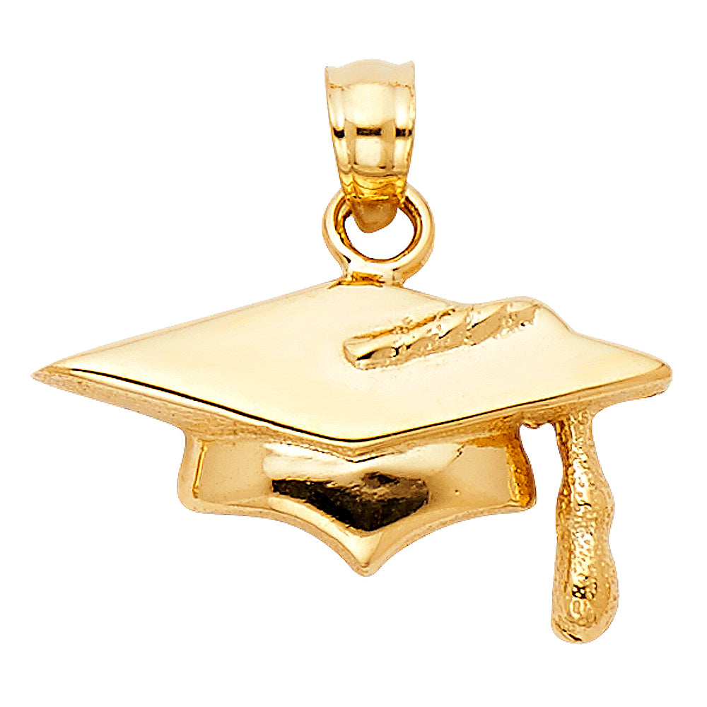 14K Yellow Gold Key, Music & Assorted Pendant - PT1801