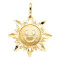 14K Yellow Gold Nature, Sports, Evil Eye & Baby Pendant - PT1937