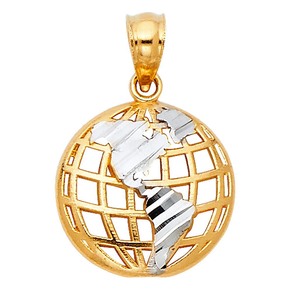 14K Yellow Gold Nature, Sports, Evil Eye & Baby Pendant - PT1941