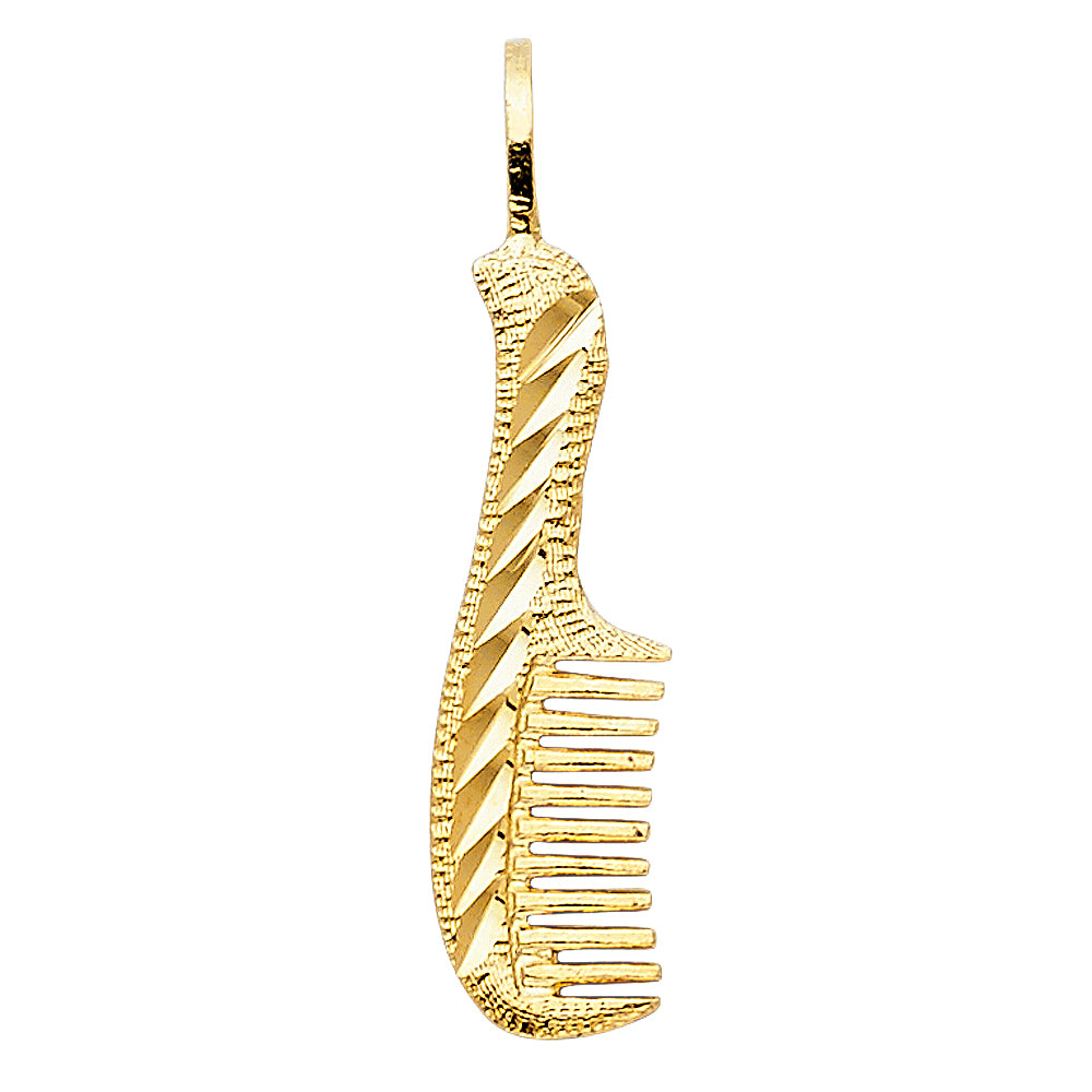 14K Yellow Gold Key, Music & Assorted Pendant - PT1992