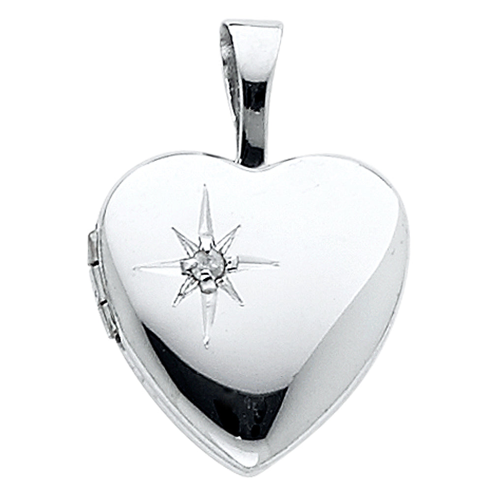 14K Yellow Gold Locket Pendant - PT2035