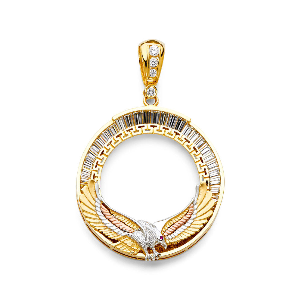 14K Yellow Gold Coin & Coin Frame - PT2059