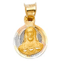 14K Yellow Gold Religious Pendant - PT2070