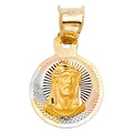 14K Yellow Gold Religious Pendant - PT2071