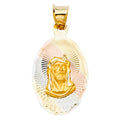 14K Yellow Gold Religious Pendant - PT2078
