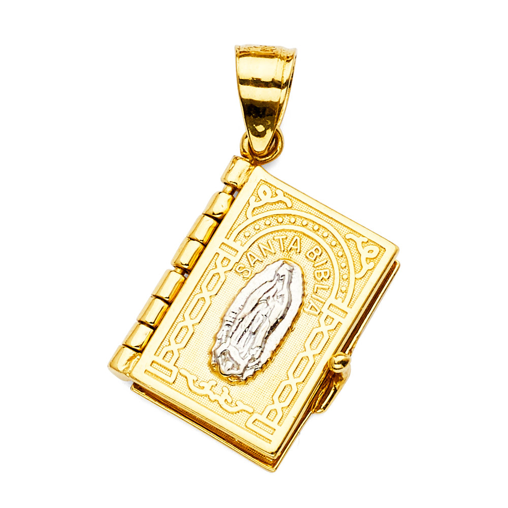 14K Yellow Gold Religious Pendant - PT2139