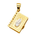 14K Yellow Gold Religious Pendant - PT2139