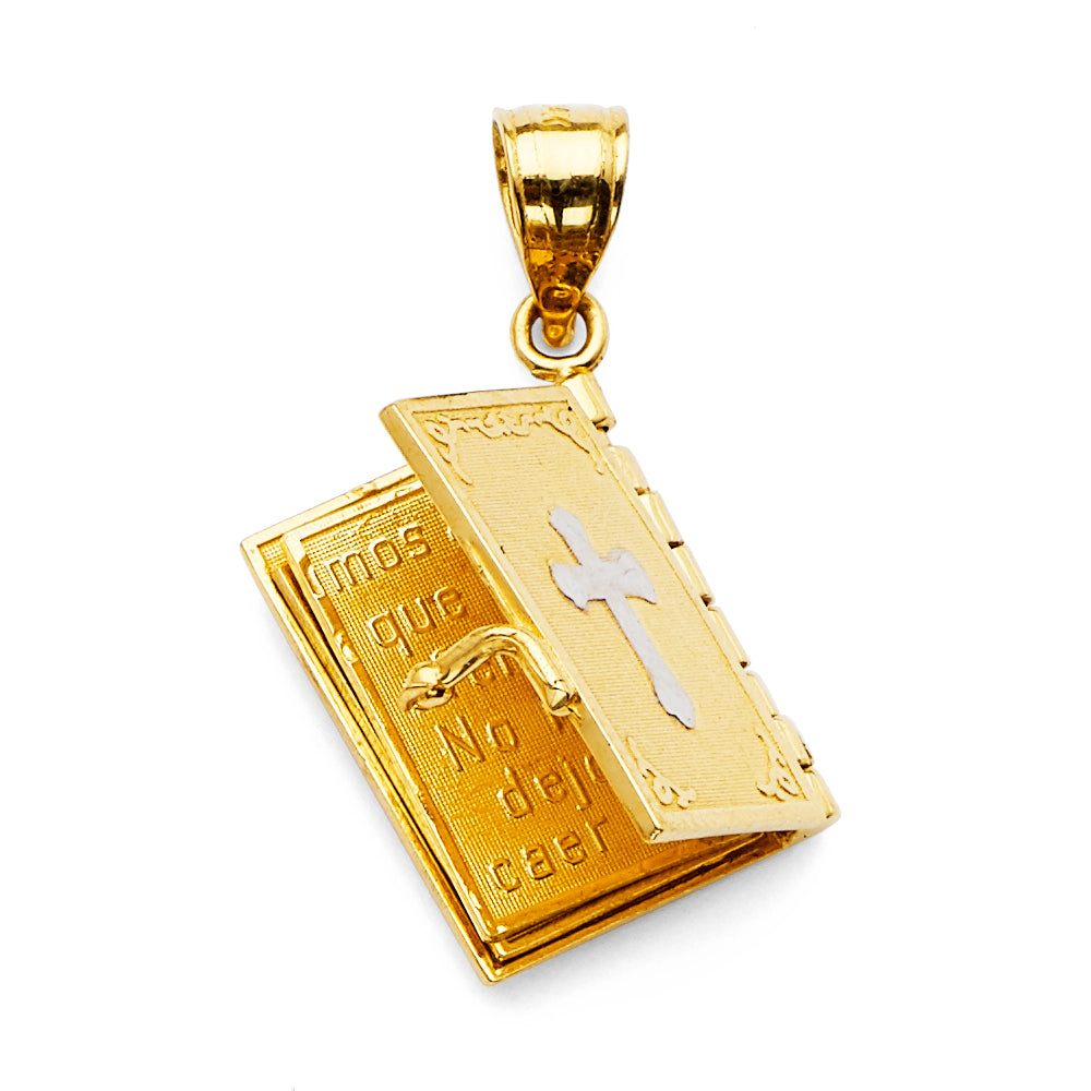 14K Yellow Gold Religious Pendant - PT2139