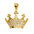 14K Yellow Gold Flower & 15 Años Pendant - PT2143