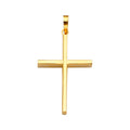 14K Yellow Gold Cross Pendant - PT2218