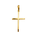 14K Yellow Gold Cross Pendant - PT2219