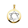 14K Yellow Gold Religious Pendant - PT2236