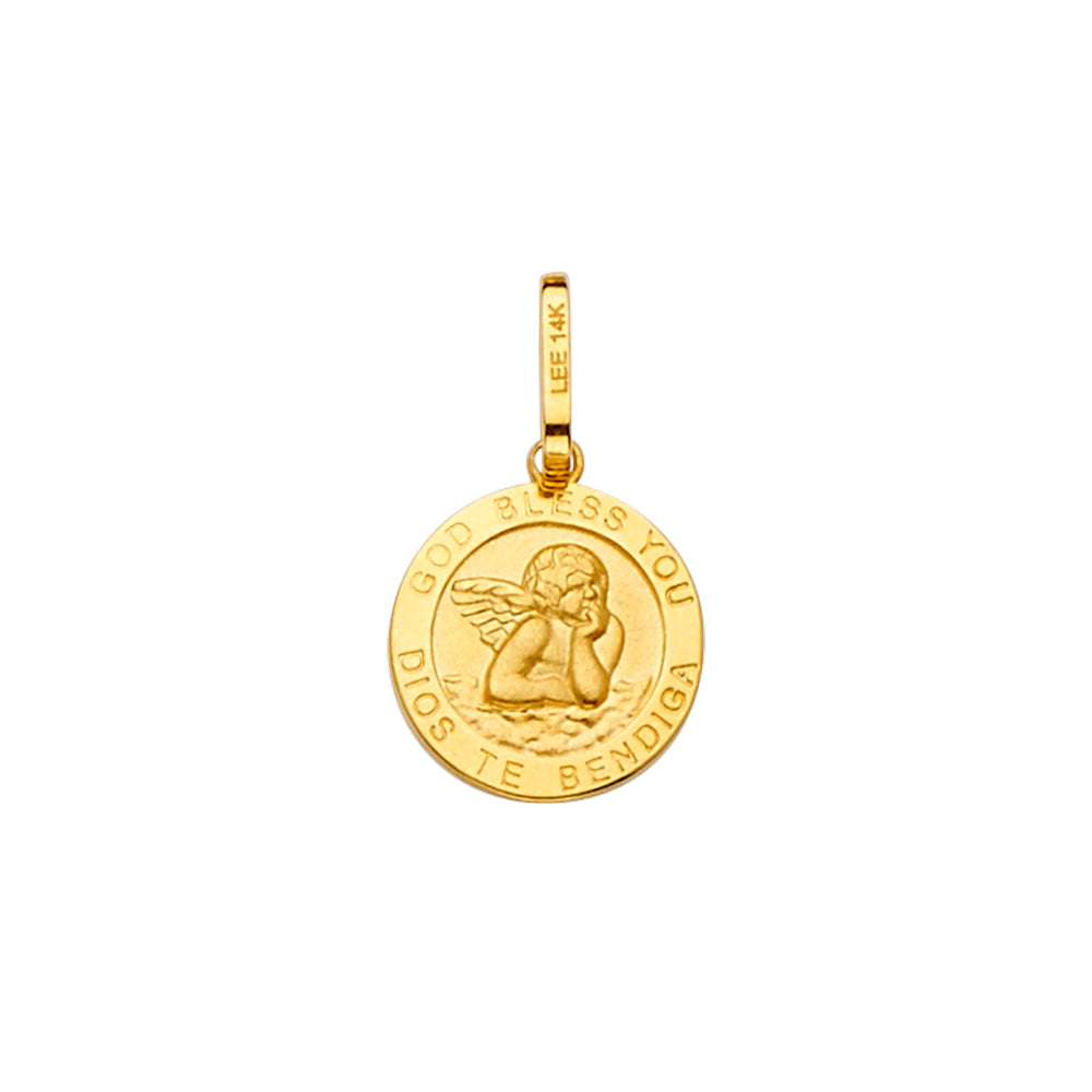 14K Yellow Gold Religious Pendant - PT2263