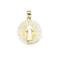 14K Yellow Gold Religious Pendant - PT2264
