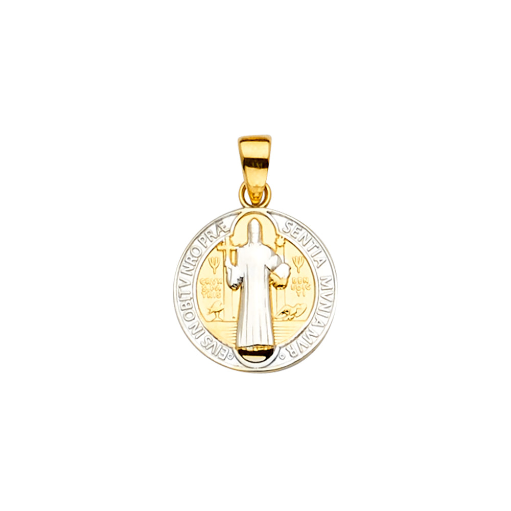 14K Yellow Gold Religious Pendant - PT2265