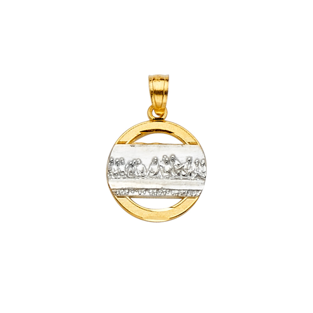 14K Yellow Gold Religious Pendant - PT2270