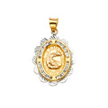 14K Yellow Gold Religious Pendant - PT2271