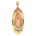 14K Yellow Gold Religious Pendant - PT2283