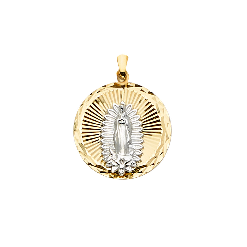 14K Yellow Gold Religious Pendant - PT2290