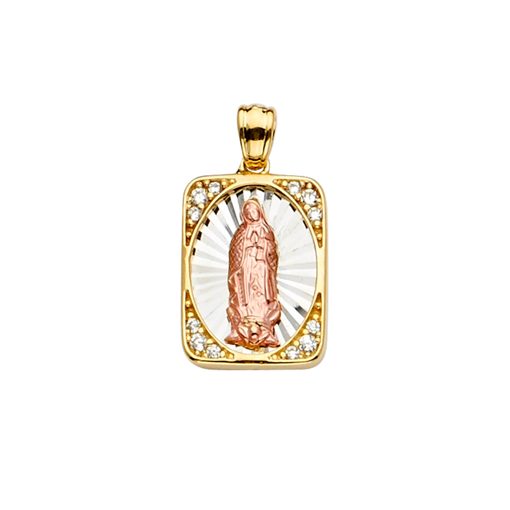 14K Yellow Gold Religious Pendant - PT2293